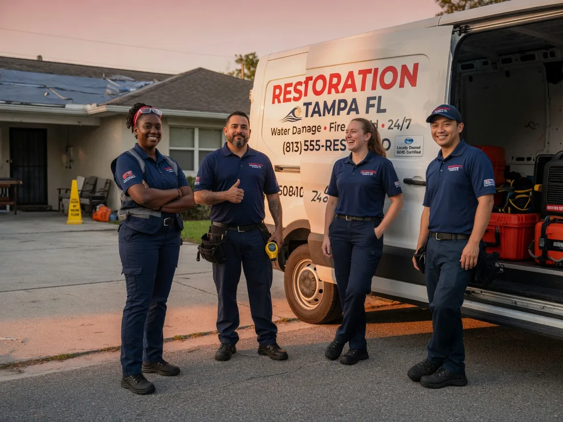 Water Damage Restoration company in Tennyson, IN