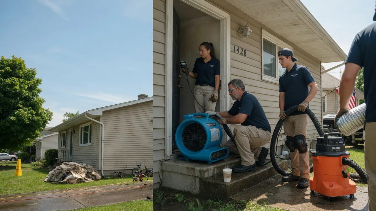Water Damage Restoration in Tennyson, IN near me